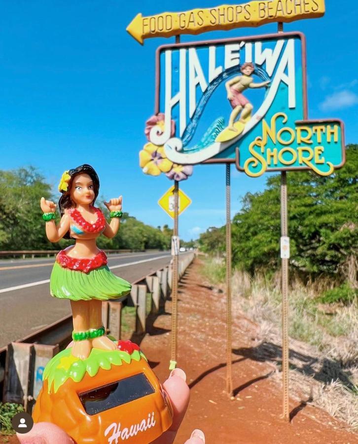 Cute Off Grid Glampsite With Wifi- 5 Min From Haleiwa Town Hotel Bagian luar foto